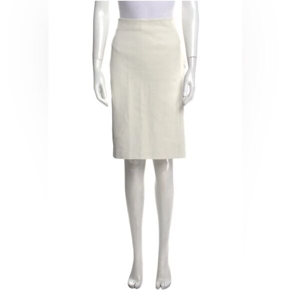 DVF leather pencil Skirt size 2 - Picture 1 of 5